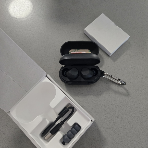 Sony Black Wireless Earbuds with Charging Case